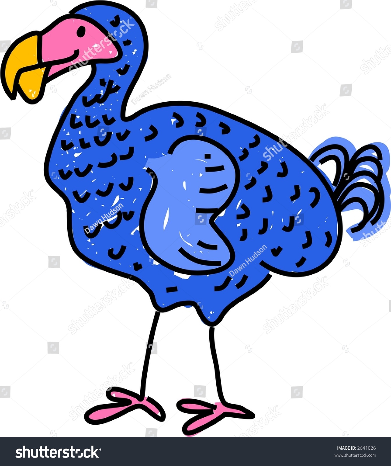 渡渡鸟-插图/剪贴图,交通运输-海洛创意(hellorf)-shutterstock中国